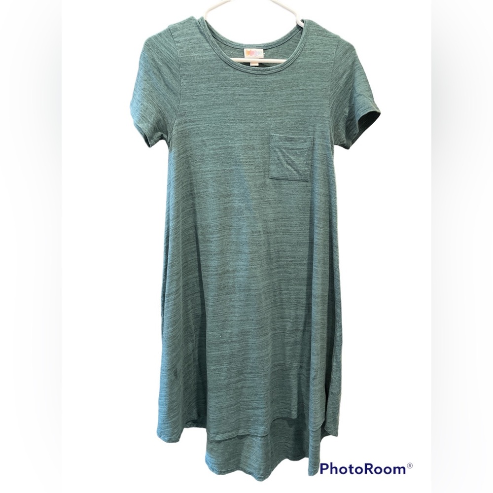 LuLaRoe green and black Carly. Women size XXS